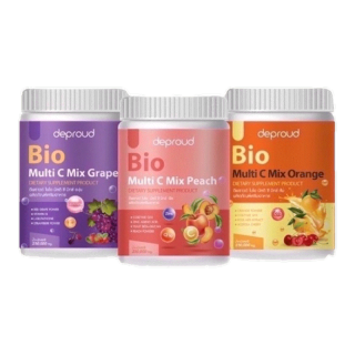 แท้% วิตามินซีสด Deproud Bio Multi C Mix วิตามินซีสามรส วิตามินซี 3 รส วิตามินซีดีพราว