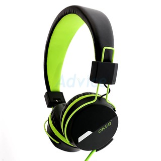 Headset OKER SM-852 (Black/Green)