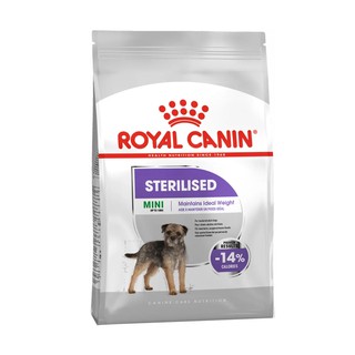 Royal Canin Mini Sterilised [1kg] อาหารสุนัข รอยัลคานิน สำหรับสุนัขพันธุ์เล็กทำหมัน 1 ปี ขึ้นไป