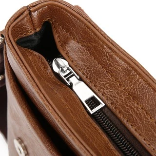 JEEP กระเป๋าสะพายไหล่ กระเป๋าเมสเซนเจอร์หนัง สำหรับผู้ชาย Messenger Bag PU Leather