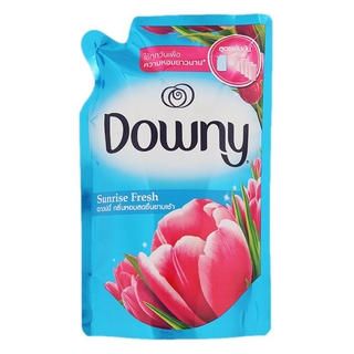 ✨นาทีทอง✨ ดาวน์นี่ รีฟิลน้ำยาปรับผ้านุ่ม กลิ่นซันไรซ์เฟรช 630 มล. DOWNY Concentrate Fabric Conditioner Sunrise Fresh Ref