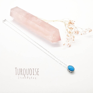 สร้อยคอเงินจี้หินเทอร์ควอยส์ Turquoise