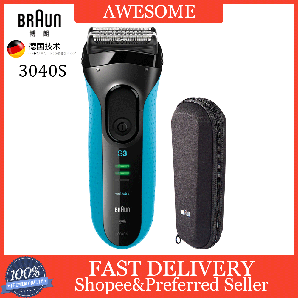 braun 3040 s series 3 pros skin มีดโกนหนวดไฟฟ้าแบบชาร์จไร้สายสําหรับผู้ชาย hnaosang.th ThaiPick