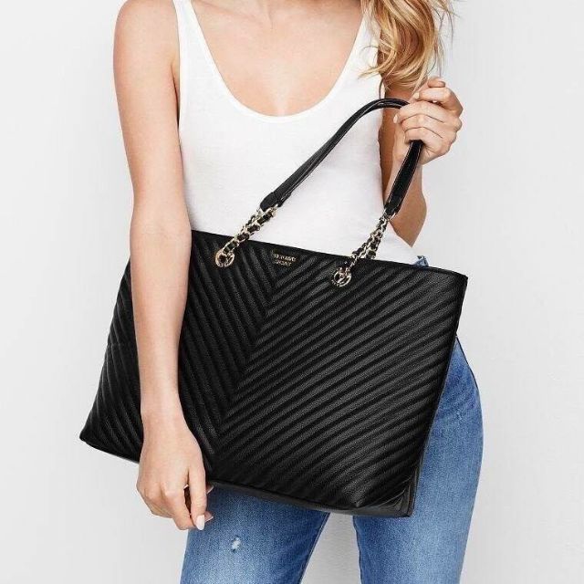 Victoria’s Secret Quileted Tote Bag