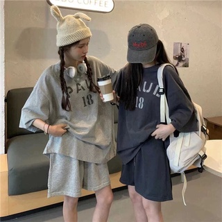 🍬🍬 ชุดเซท 2 ชิ้น เสื้อยืด ชุดเสื้ออดิดาส + กางเกงขาสั้น  สีสดใส เหมาะสมหรับคนตัวเล็ก ไม่แนะนำคนโอเวอร์ไซร์นะคะ 🍬🍬