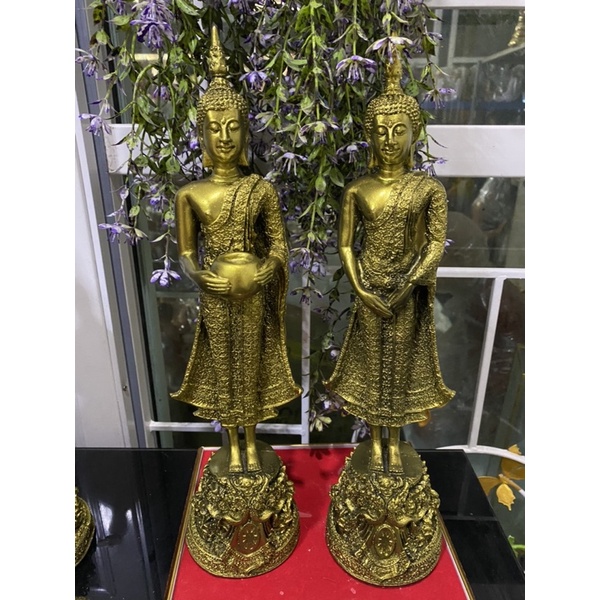 พระประจำวันเกิด สีทองโบราณ พระประจำวัน สูง16นิ้ว