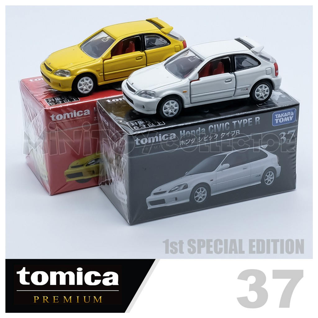 รถเหล็กTomica (ของแท้) Tomica Premium No.37 Honda Civic Type R
