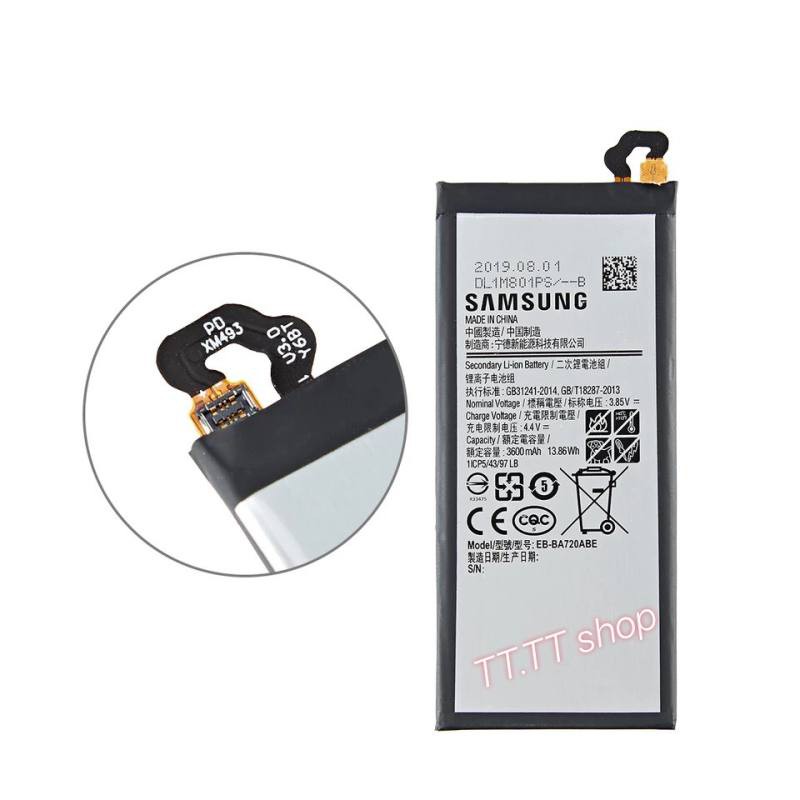 แบตเตอรี่ เดิม Samsung Galaxy A7 2017 A720 SM-A720 A720F SM-A720S 3600mAh EB-BA720ABE รับประกันนาน 3 เดือน - รูปที่ 6