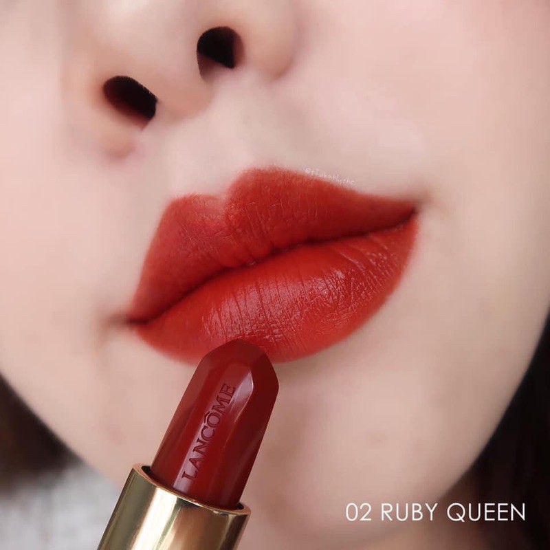 lancome ลิปสติก L’ABSOLU ROUGE RUBY CREAM