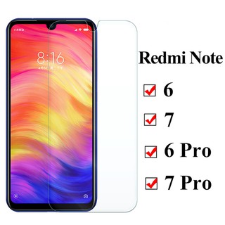 ฟิล์มกระจกนิรภัยกันรอยหน้าจอ สําหรับ Xiaomi Redmi Note7 6Pro 5 8 8A 9 9A 9C Note 8 9Pro Redmi 6 6A