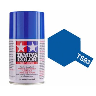 สีสเปรย์ TAMIYA TS-93 Pure Blue (100 ml)