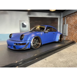 โมเดล Ignition Model IG2461 RWB 964 Matte Blue