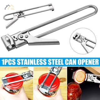 Stainless Steel ที่เปิดกระป๋องสแตนเลสแบบปรับได้ Labor-saving can opener