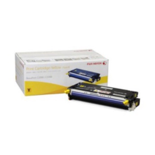 Fuji Xerox CT350673 Y ตลับหมึกโทนเนอร์ สีเหลือง ของแท้ Yellow Original Toner Cartridge