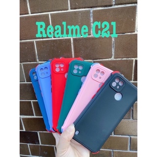 Tpu caseกันกล้องกันกระแทกรุ่นใหม่ล่าสุด Realme C21