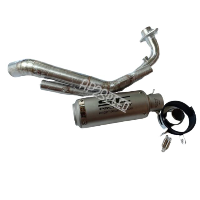 ชุดท่อ​ CB150​R​-สีเทา