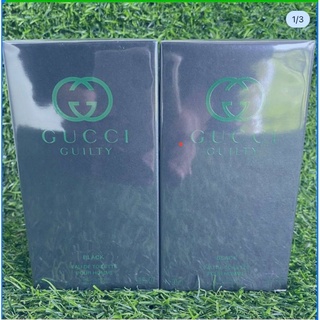 กล่องขายใหม่ซีล💖 Gucci Guilty Black Pour Homme EDT 90ml