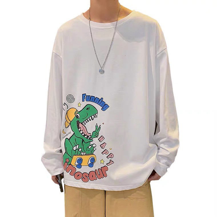 พร้อมส่ง เสื้อทีเชิร์ตเสื้อยืดคอกลมแฟชั่น