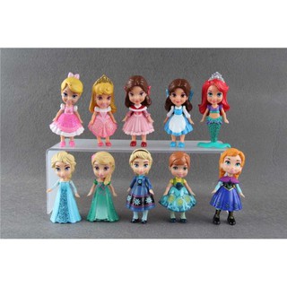 โมเดลเจ้าหญิงดิสนี่ย์งานแท้หลุด qc/ Disney princess mini toddler