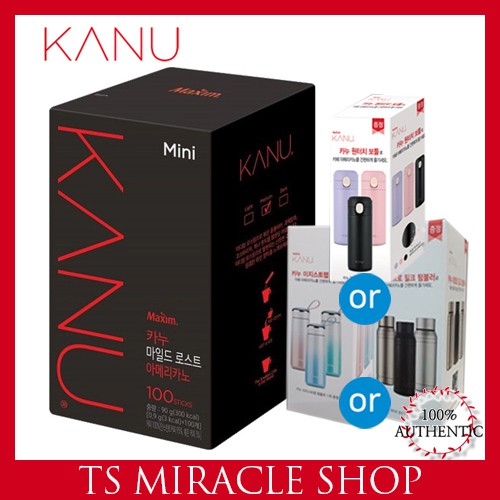 [MAXIM] Kanu คั่วเข้ม Mild Roast Americano coffeemix mini 100T + Free Tumbler สินค้ายอดนิยม