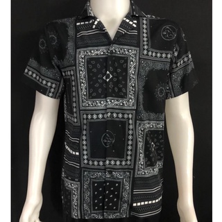 เสื้อฮาวายลายBlack square