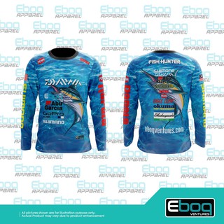 2023 เสื้อยืด pancing v2 fish hunter eboq