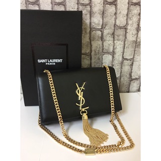 พร้อมส่ง กระเป๋า ysl hiend หนังเเท้ ไม่ลอกไม่ดำ 8 นิ้ว