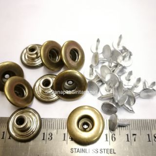 ปลีก/ส่ง กระดุมยีนส์  กระดุมโดนัท 17 มิล หมุดตอก ประกอบงานตกแต่ง