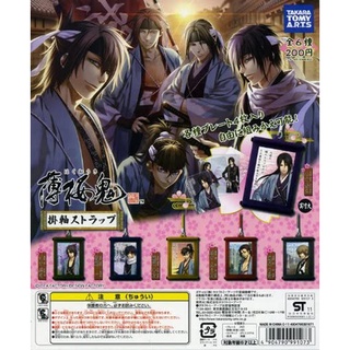 (มือ 2) Gashapon Anime Hakuouki Shinsengumi Kitan Hanging Scroll Strap - กาชาปอง การ์ตูน อนิเมะ ฮาคุโอกิ