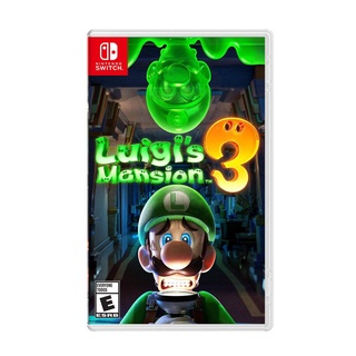 มือ1 luigis mansion 3 nintendo switch us en เกม nsw ใหม่ 2023 พร้อมส่ง mario game luigi 3 luigi s mansion