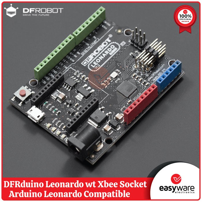 DFRduino Leonardo พร้อม Xbee Socket DFRobot Leonardo เช่น Arduino Leonardo