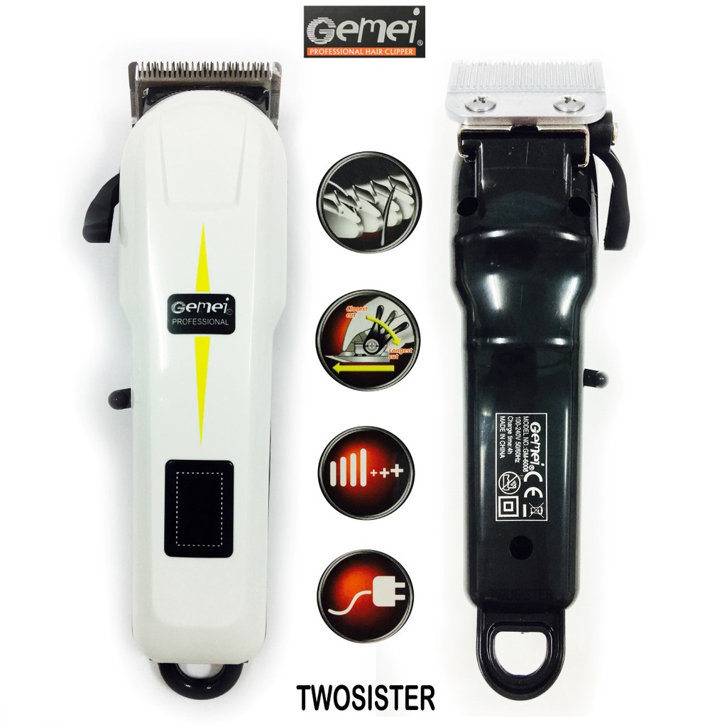 Gemei / Geemy ปัตตาเลี่ยนมีสาย แบตตาเลียน มีสาย รุ่น GM-1021 GM1021 PROFESSIONAL HAIR CLIPPER