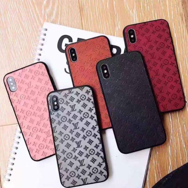 เคสหนัง iPhone ปั้มลาย LV