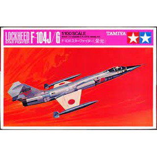 โมเดลเครื่องบิน Tamiya 1/100 TA60008 LOCKHEED F-104J/G