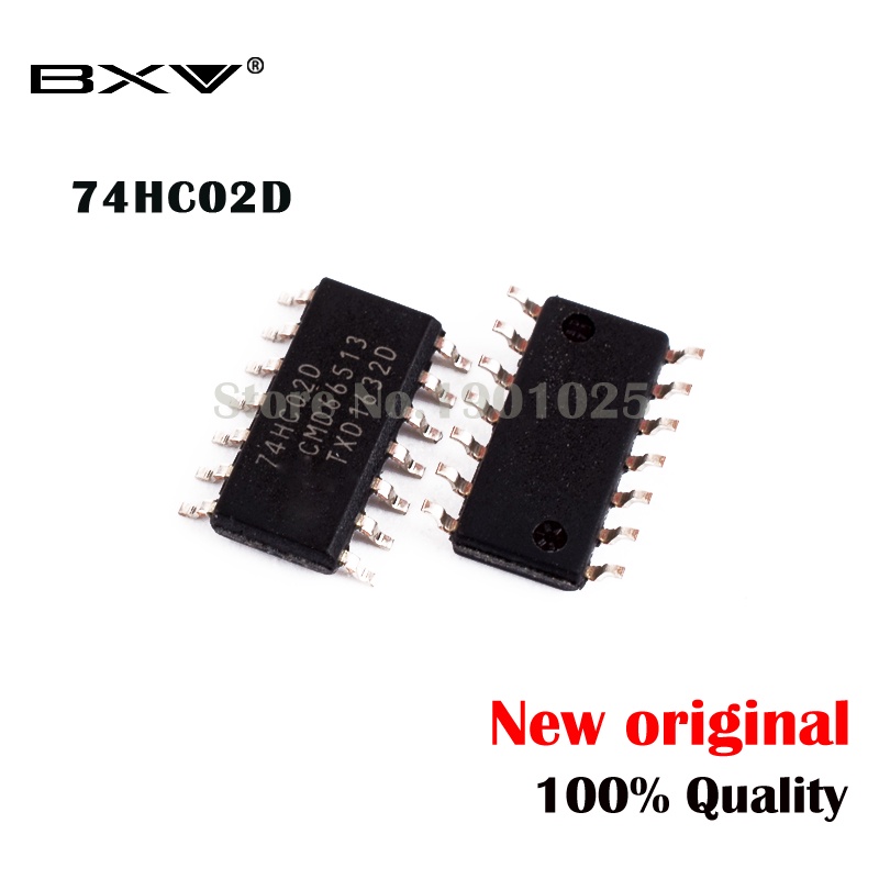 10PCS SN74HC02D SOP14 74HC02D SOP-14 74HC02 ส่วนประกอบอิเล็กทรอนิกส์