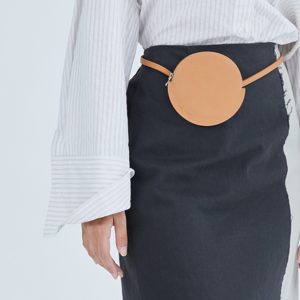2021ALAND กระเป๋าคาดเอว  ALAND SMALL BAG BELT สี Camel pWNs
