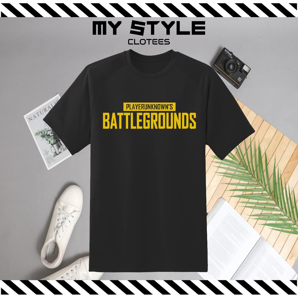 * *เสื้อยืด BATTLEGROUNDS PUBG MOBILE GAME 01/02
