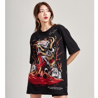 เสื้อยืดลาย Nrez Blood Skull