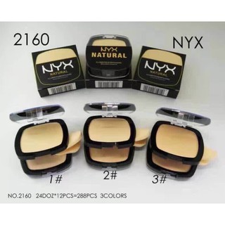 แป้งพัฟ 2 ชั้น nyx natural.r