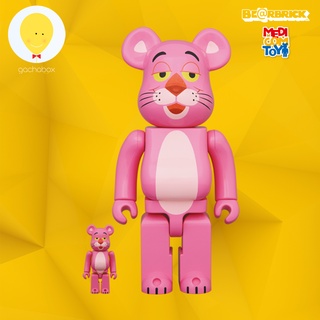 gachabox Bearbrick Pink Panther 100%+400% แบร์บริค ของแท้ พร้อมส่ง - Be@rbrick Medicom Toy