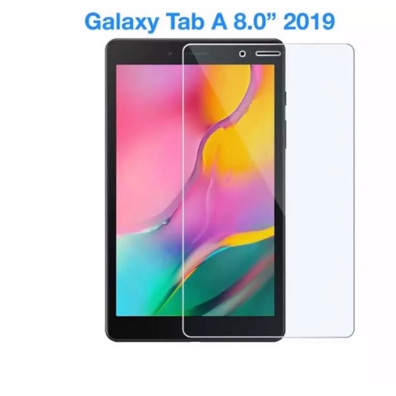 ฟิล์มกระจกนิรภัย เต็มจอ Samsung Tab A 8.0 2019 T290/T295 ฟิล์มกันจอแตก ติดง่ายๆ