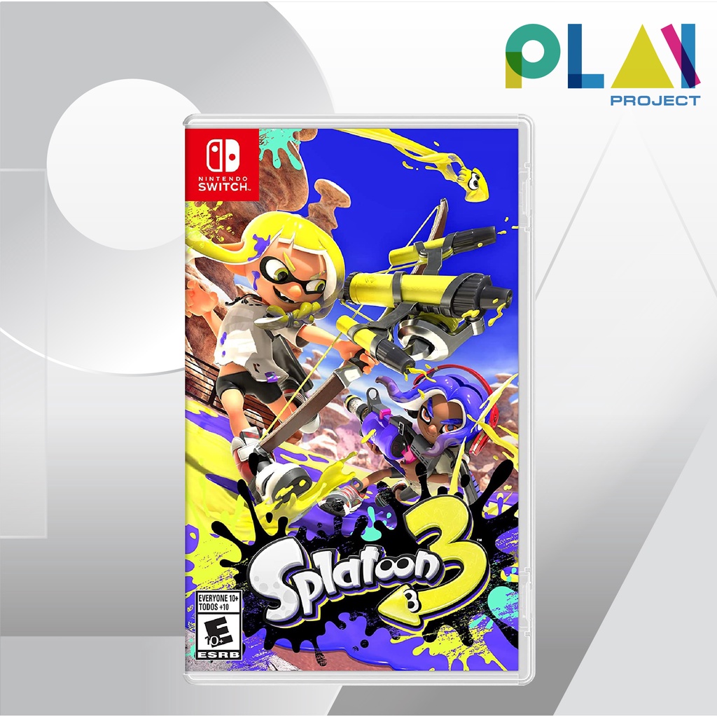 Nintendo Switch : Splatoon 3 [มือ1] [แผ่นเกมนินเทนโด้ สวิตช์]