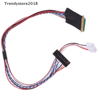 Trendystore2018 I-PEX 20453-20455 สายเคเบิลหน้าจอ LCD LED 30pin 1ch 6 bit LVDS