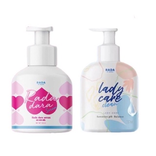 รดา เลดี้แคร์ ขวดใหญ่หัวปั้ม หอยหอม/หลีขาว ขนาด 150ml. (ราคา1ชิ้น)