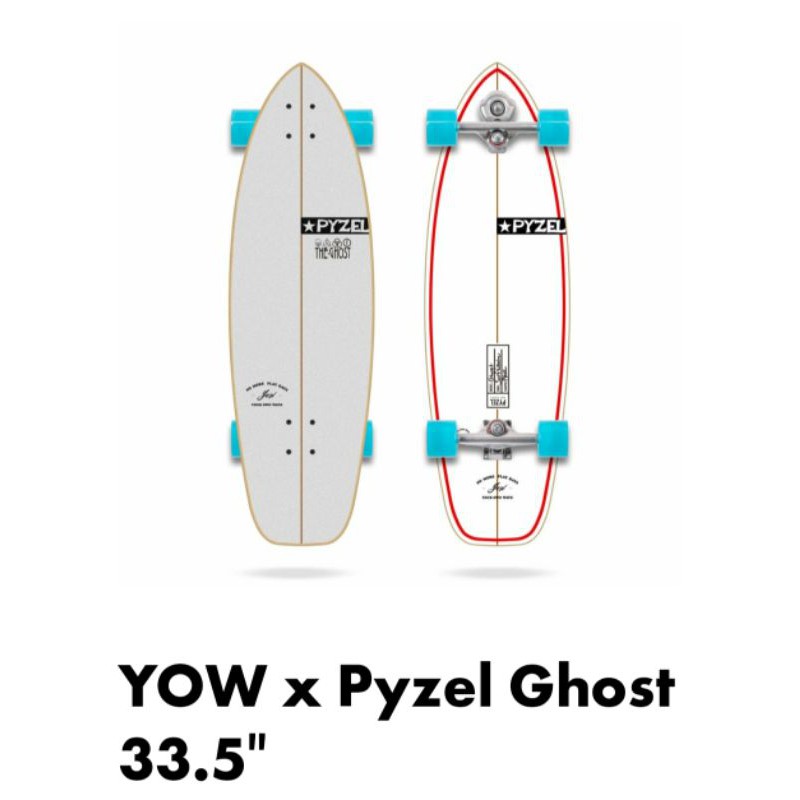 ✨พร้อมส่ง✨Surfskate Yow x Pyzel Ghost 33.5"