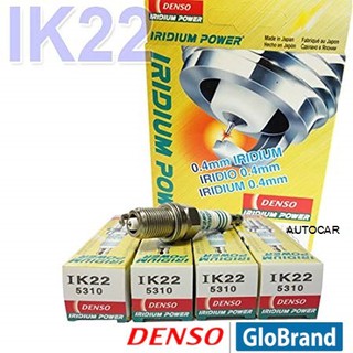 หัวเทียน DENSO IRIDIUM POWER IK22  (1ชุด4หัว)