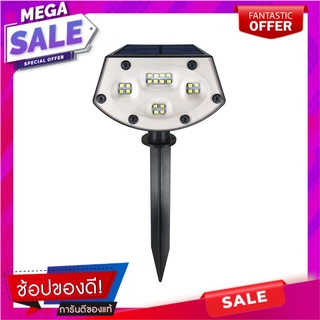 ไฟจัดสวน SOLAR CARINI 229442010 1.5 วัตต์ RGB สีดำ ไฟตกแต่งสวนโซล่าเซลล์ SOLAR GARDEN SPIKE LIGHT CARINI 229442010 1.5W