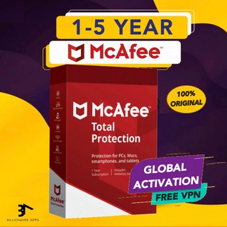 ราคาMcafee Total Protection - ORIGINAL Antivirus UNLIMITED DEVICES ซอฟต์แวร์ป้องกันความปลอดภัย