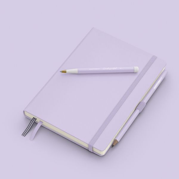 Leuchtturm1917 دفتر A5 أملس — بنفسجي ليلكي