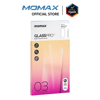 [ฟิล์มกระจก] Momax รุ่น Glass Pro+ 0.33mm Screen Protector – ฟิล์มกระจกสำหรับ iPhone 13 / 13 Pro / 13 Pro Max